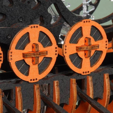 Dřevěná sada Puzzle 3D - Vikingská loď | ROKR dřevěné puzzle dárek