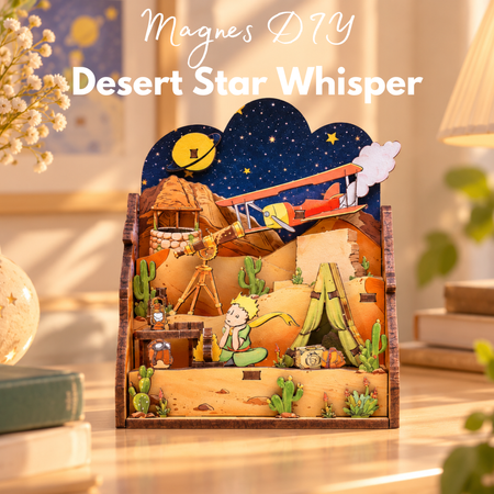 Desert Star Whisper – DIY magnet na lednici CuteBee | Malý princ