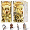 DIY Book Nook - Knihovna bohů Library of Gods | MiniCity