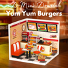 3D Mini dům - Yum Yum Burgers | Rolife