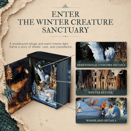 Creature Charms – DIY Book Nook Minicity | 3D puzzle Dárek