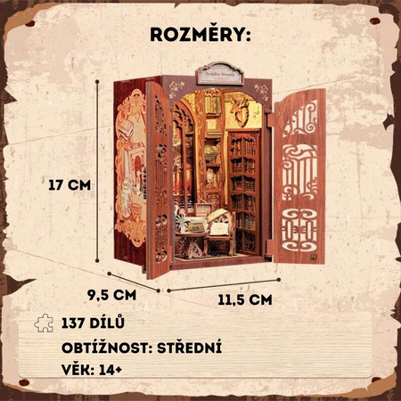 DIY Book Nook - Bookshop Memories | Cutebee