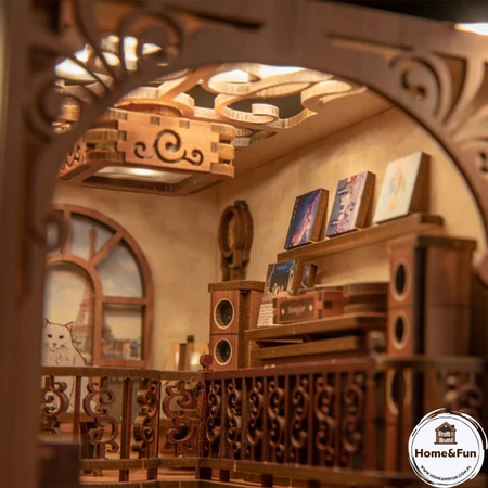 DIY Book Nook - Secret Rhythm | Cutebee Miniaturní domeček