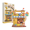 Dřevěná stavebnice Puzzle 3D - Obchod s hračkami