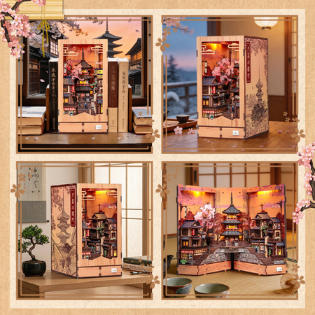 Twilight Sakura Path – DIY Book Nook CuteBee | 3D puzzle Dárek