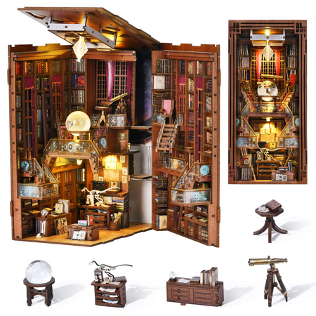 DIY Book Nook - Beyond Library | Miniaturní dům