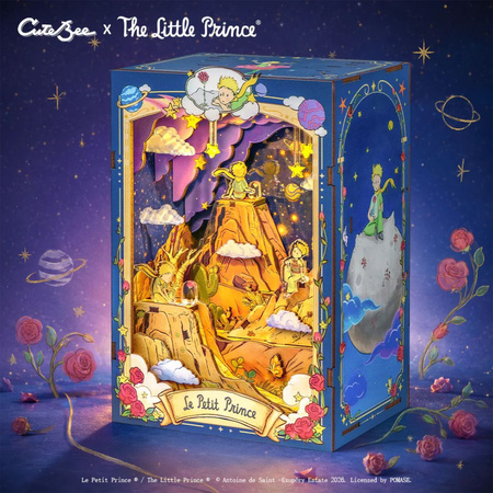 The Little Prince and the Rose – DIY Book Nook Cutebee | 3D puzzle Dárek
