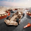 Dřevěná sada Puzzle 3D - závodní auto F1 | ROKR dřevěné puzzle dárek
