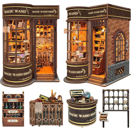 DIY Book Nook - Magic Wand Shop puzzle 3D