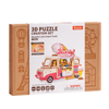 Zmrzlinový food truck Beverly's – 3D puzzle Rolife s LED