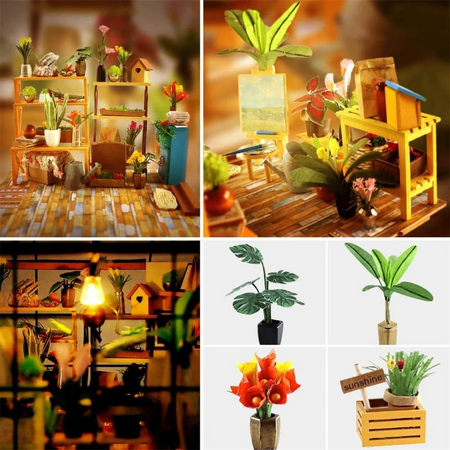 DIY Miniaturní domeček - Cathy's Flower House| Rolife