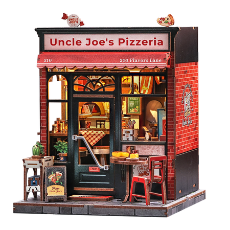 DIY Book Nook - Pizzerie | Cutebee Mini house