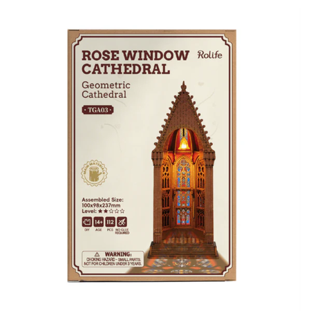 Mini domeček 3D - Geometric Cathedral | Rolife