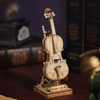 Dřevěná sada Puzzle 3D - violoncello | Cello Robotime