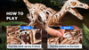 Dřevěná sada Puzzle 3D - Velociraptor | Rokr gift dřevěné puzzle
