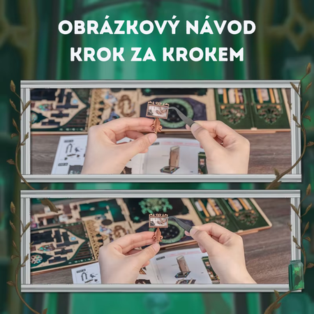 DIY Book Nook - Herbář temnoty | Cutebee