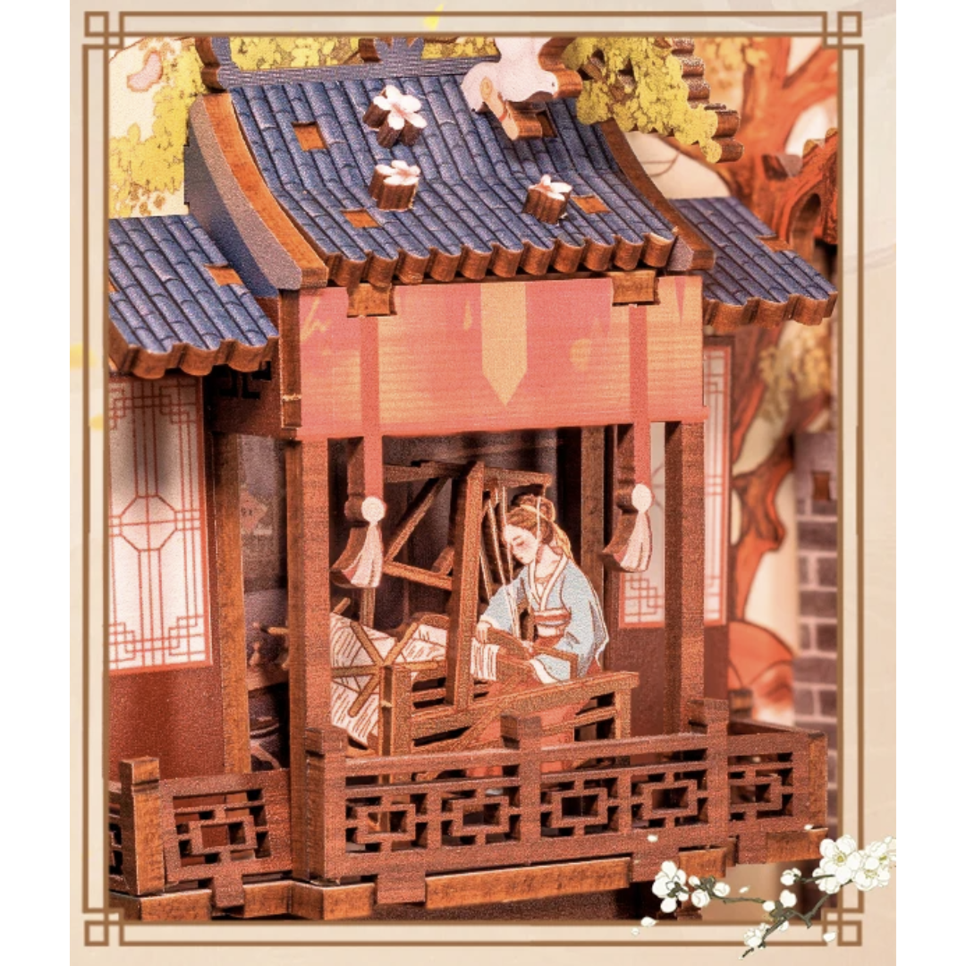 Odvaha v miniatuře – DIY Book Nook - Legenda o Mulan | Cutebee Miniaturní dům