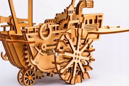 Dřevěná sada Puzzle 3d - Vzducholoď | Robotime