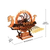Dřevěná sada Puzzle 3D - Vikingská loď | ROKR dřevěné puzzle dárek