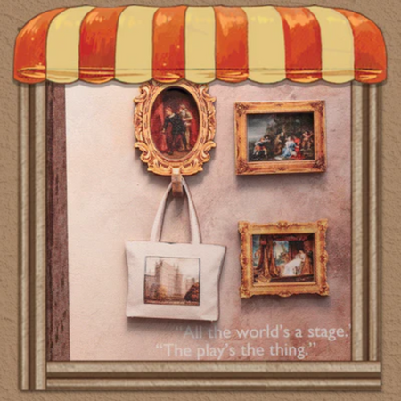 DIY Book Nook - Drama Bookshop | Cutebee