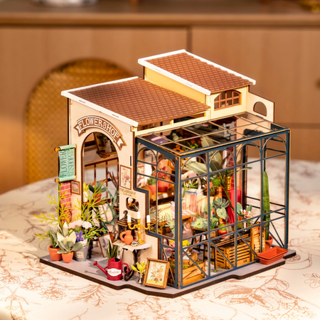 Mini 3D dům - Emily's Flower Shop I Rolife