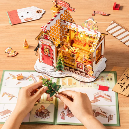 Gingerbread Bakery – Mini domeček 3D | Rolife