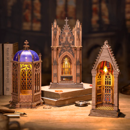 Mini domeček 3D - Geometric Cathedral | Rolife