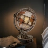 Dřevěná sada Puzzle 3D - Zeměkoule | ROKR dárkové dřevěné puzzle