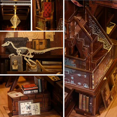 DIY Book Nook - Beyond Library | Miniaturní dům
