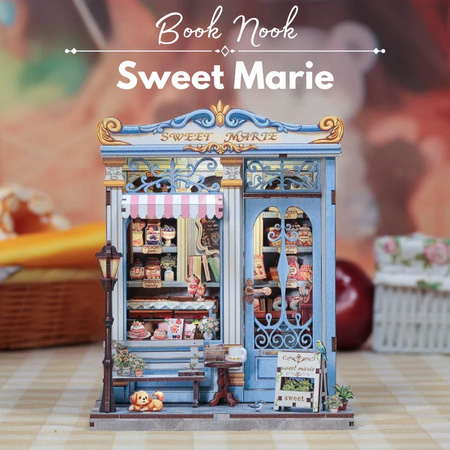 DIY Book Nook - Sweet Marie | Cutebee Puzzle 3D