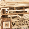 Dřevěná stavebnice Puzzle 3D - Parní lokomotiva a Rolife