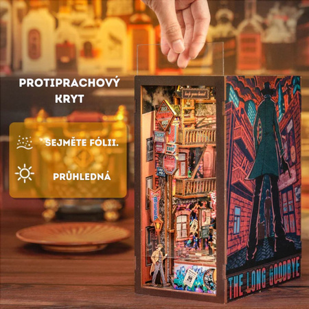 Diy Book Nook - Dlouhé loučení | Cutebee Miniaturní dům