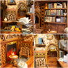 DIY Book Nook - Eternal Bookstore | Cutebee Dům miniatur
