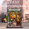 DIY Book Nook - Gallery Bookstore | Cutebee miniaturní domeček 3D puzzle