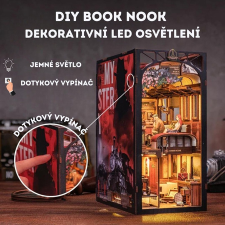 DIY Book Nook - Train Mystery | Cutebee