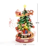 Dřevěná sada Puzzle 3D - Vánoční stromek (hrací skříňka) | Rolife