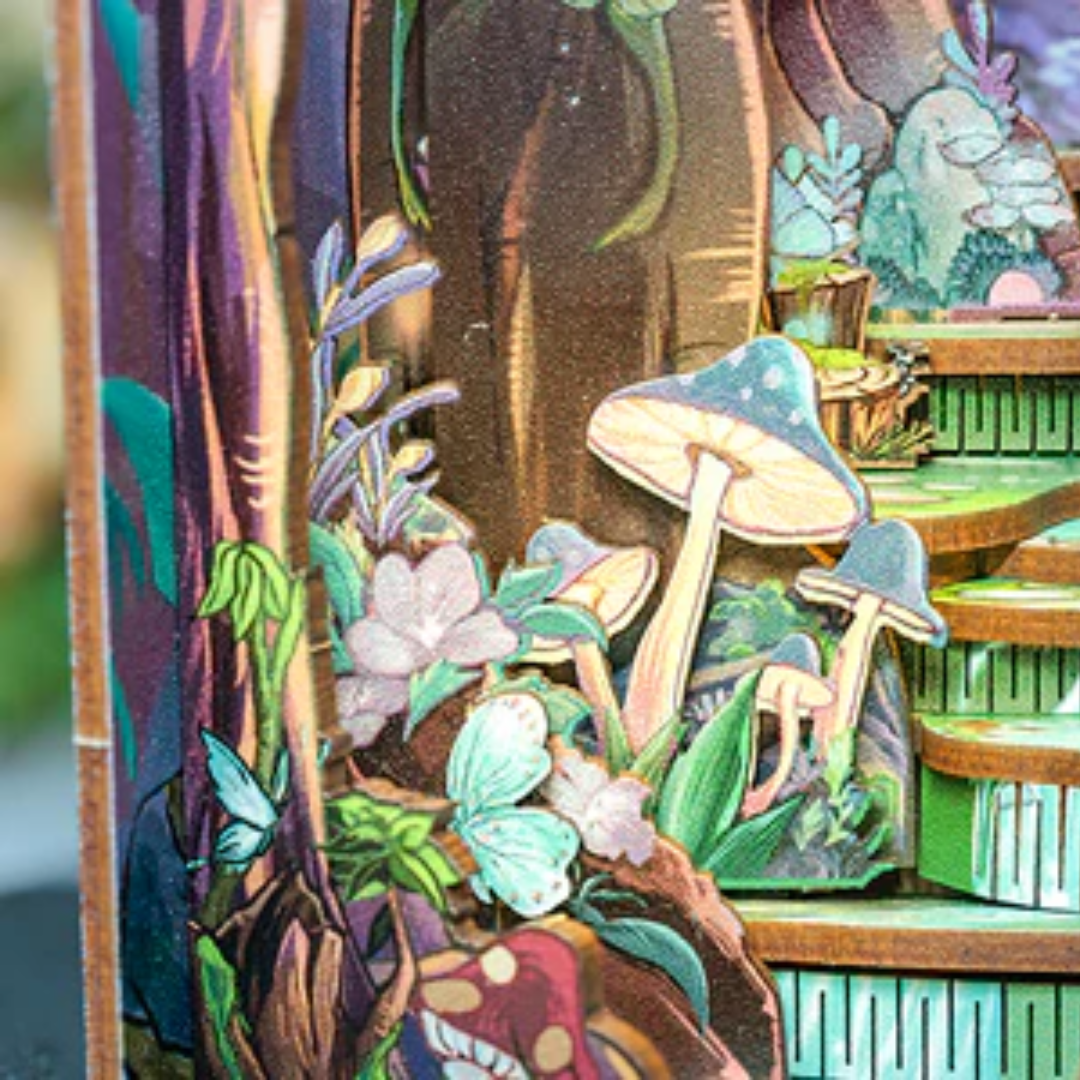 Jednorožec – symbol štěstí – DIY Book Nook - Grace of The Forest | Cutebee