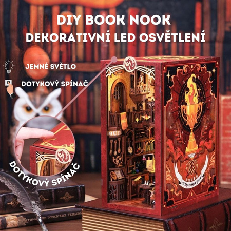 DIY Book Nook -  Flame Dragon | Cutebee 3D Mini dům