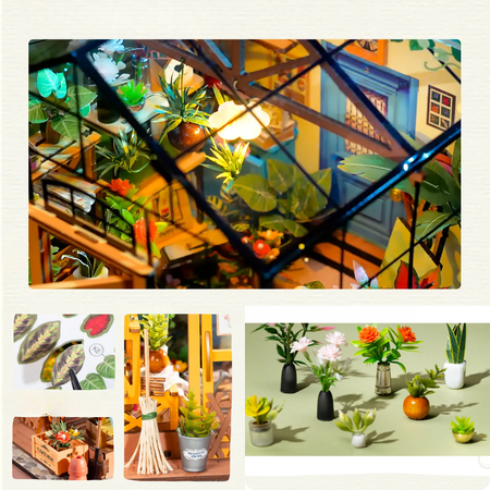 DIY Miniaturní domeček - Cathy's Flower House| Rolife