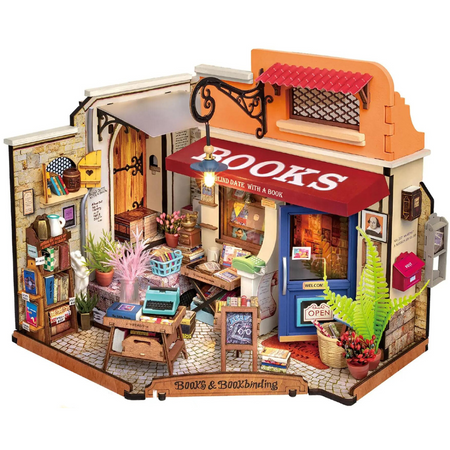 Mini dům 3d - Corner Bookstore | Rolife