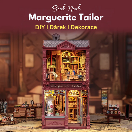 Marguerite Tailor CuteBee DIY Book Nook – 3D puzzle Dárek