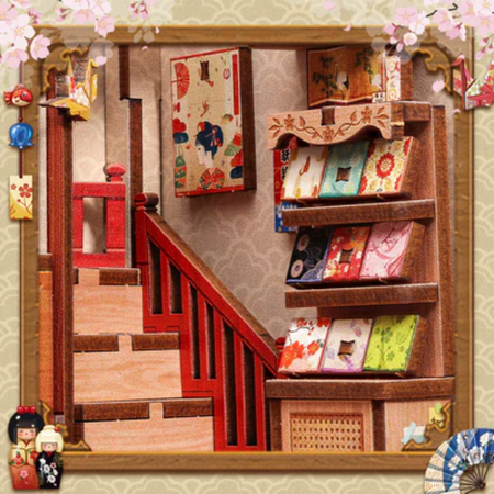 DIY Book Nook - Tsukino Eogi-dou | Cutebee