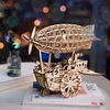 Dřevěná sada Puzzle 3d - Vzducholoď | Robotime