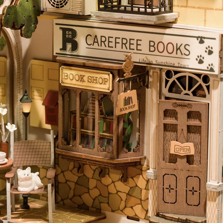 DIY Book Nook - Sluneční město | Robotime