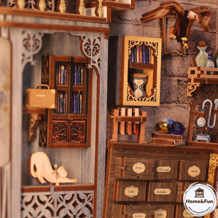 DIY Book Nook - Magic School | Cutebee