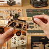 Road Tripper na kyvadle – 3D puzzle ROKR, kinetická dekorace