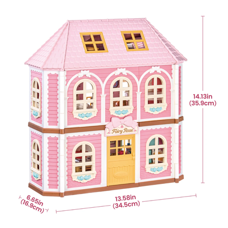 Fairy Rose Cottage – Mini domeček 3D | Rolife