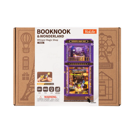 Whisper Magic Shop – DIY Book Nook Robotime | 3D puzzle Dárek