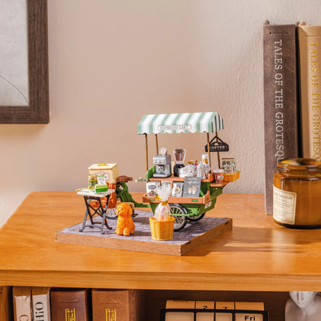 Aromatic Coffee Cart - Mini domeček 3D| Rolife