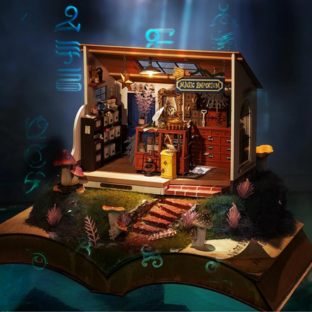Mini 3D dům - Kiki's Magic Emporium | Robotime